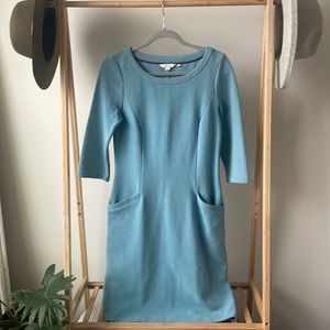 Boden Jasmine Ottoman Dress, light blue, US size 6L